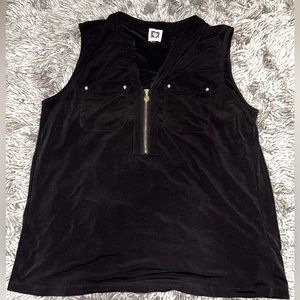 Anne Klein black shirt